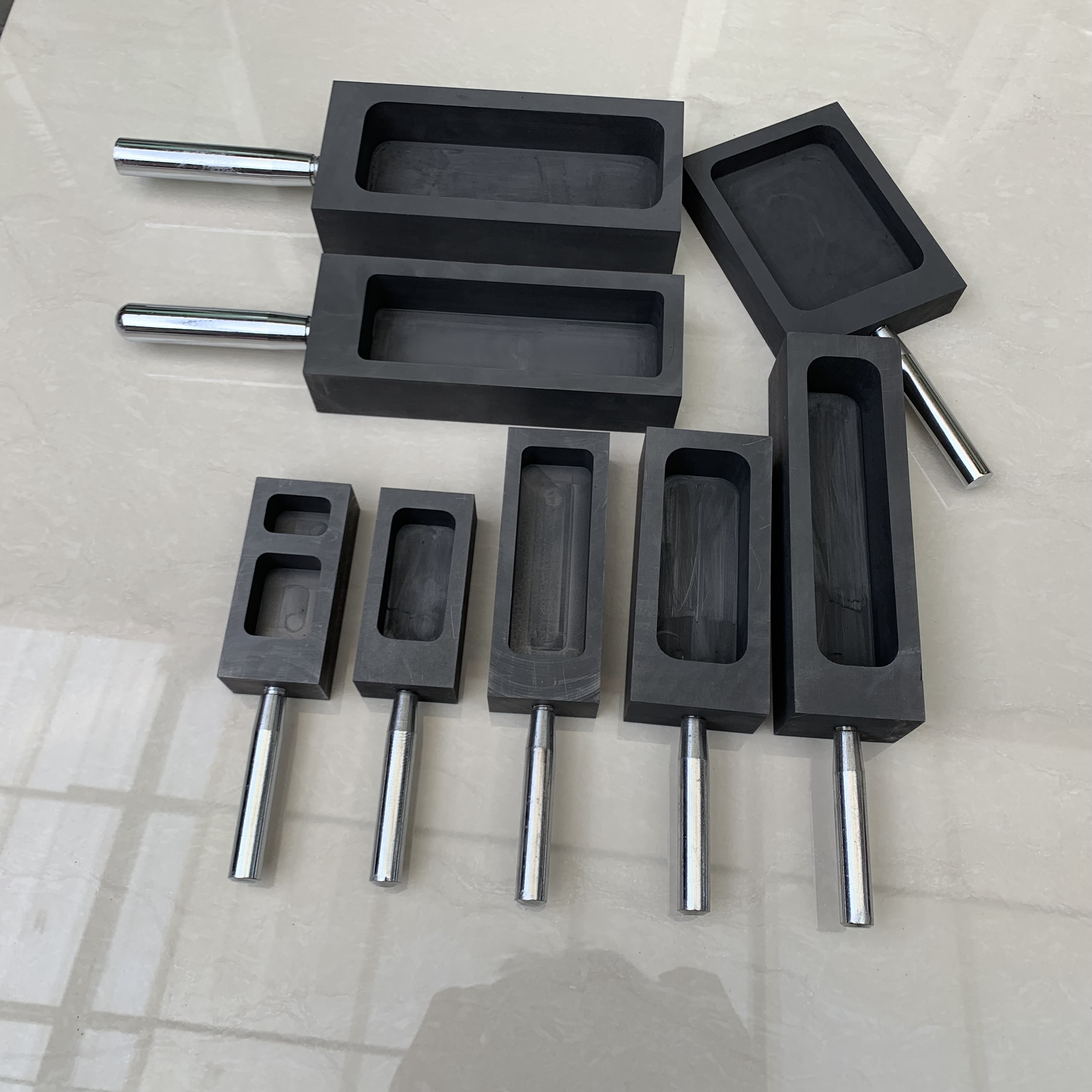 Customized Graphite Mold for Precious Metal Casting Silver Gold and Copper Ingot Mold