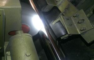China SUS 304TPY Bright Surface Welded Stainless Steel Pipe 1 Inch , Strong Corrossion wholesale