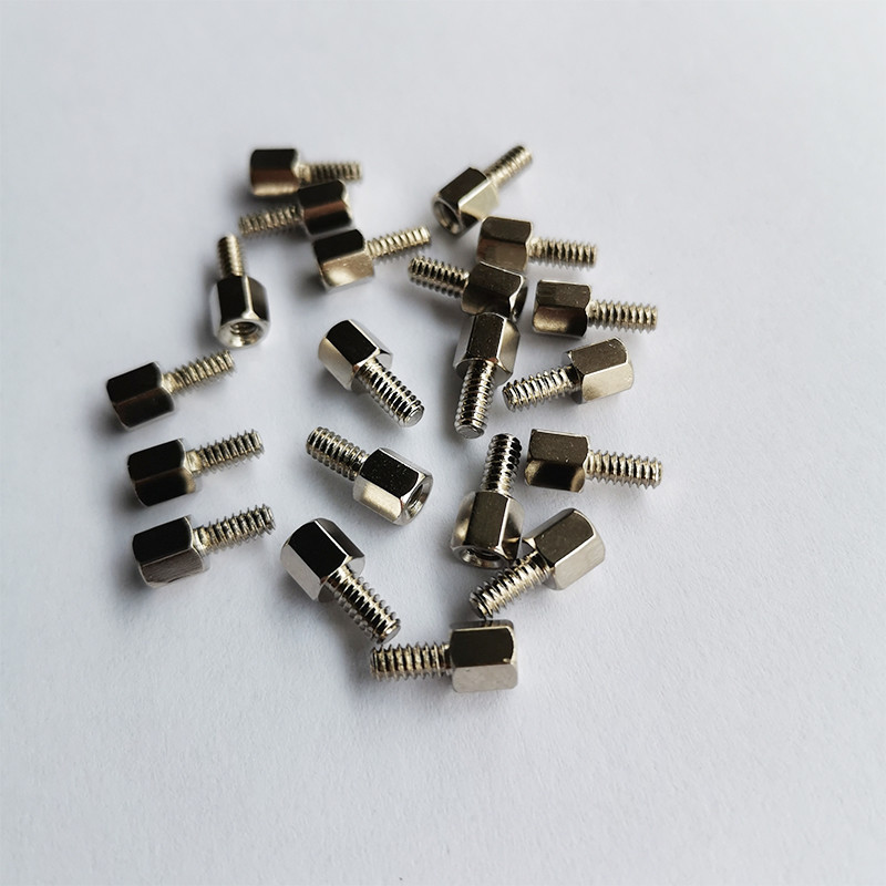 AISI M4 Male Female Standoff , Inner And Outer Hex Standoff Spacer
