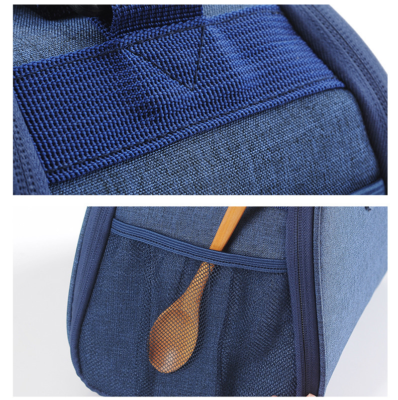 Eco Friendly Reusable Insulated Oxford Thermal Cooler Lunch Bag