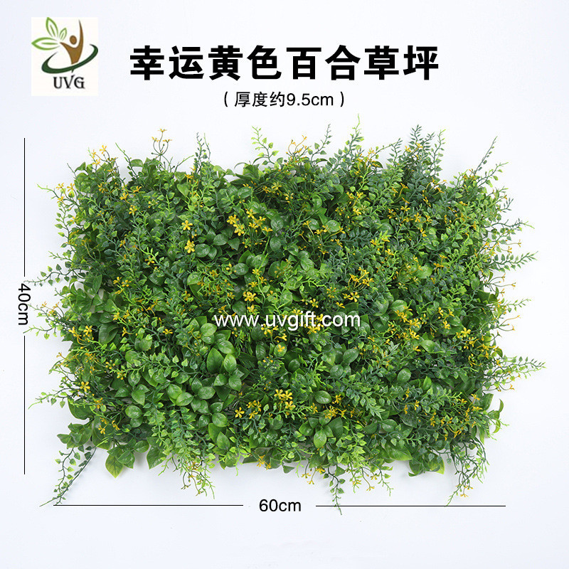 UVG decorative boxwood grass artificial garden green pathway for party decoration GRS25