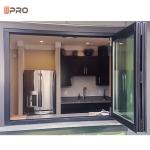 Soundproof Aluminium Bifold Glass Window Screens Bifold Aluminum Doors