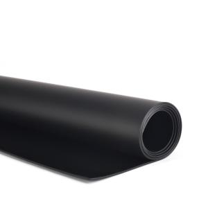 China 50mm Thickness Lightweight Black Silicone Rubber Gasket Sheet Mat wholesale