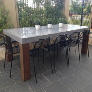 China Home Furniture Modern Living Room Concrete Table White Round Concrete Coffee Table wholesale