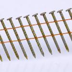 2.1 - 4.3 Mm Steel Pneumatic Nail Gun Wood Pallet Coil Nail