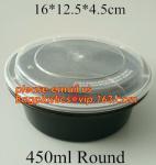 white disposable plastic salad bowl,PLA 16oz 500ml plastic - disposable salad