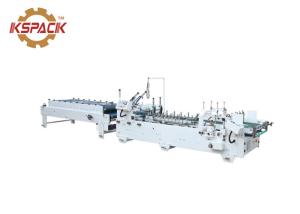 China Automatic Small Cardboard Medicine Box Cosmetics Box Foler Gluer Machine wholesale