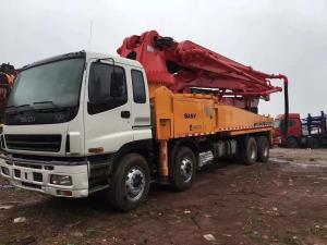 China 287KW Used Concrete Pump Truck 46 Meter For Construction wholesale