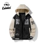 Fashion Hip Hop Streetwear Outdoor Embroidery Utility Motorcycle College Hooded