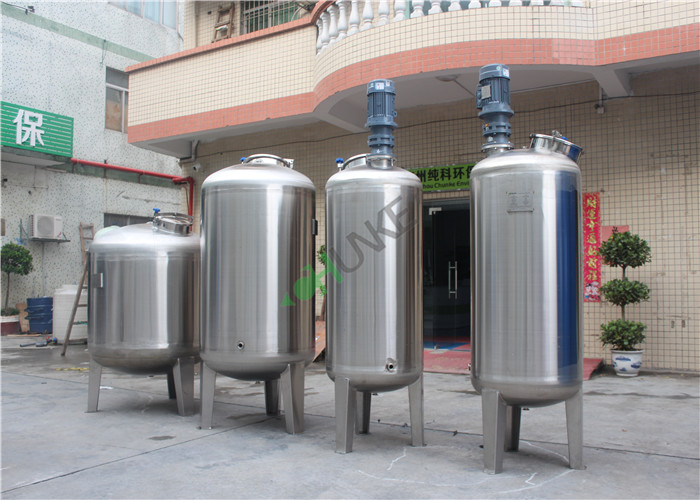 304/316 Stainless Steel Water Storage Tank Material Multi Media Filter Machine