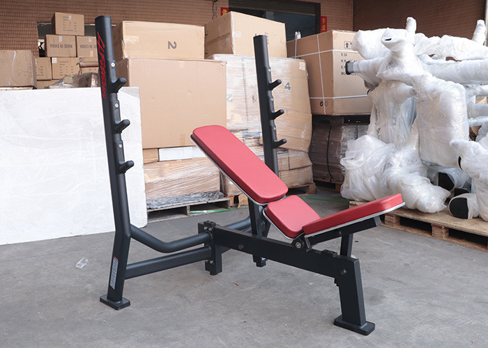 Q235 Full Gym Equipment Adjustable Flat And Incline Bench Machine