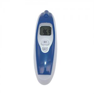 China Digital Infrared Ear Forehead Thermometer With Fever Alarm and LCD Backlight Display on sale