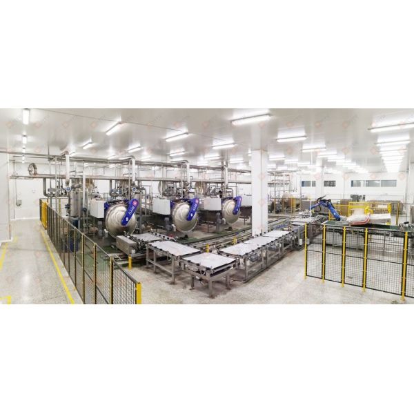 Canned Olive Artichoke Beef Ready Meal Retort Sterilization Machine Sterilizer Autoclave