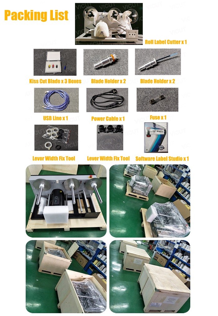 Fully Automatic Digital Label Cutter Digital Label Printer And Cutter