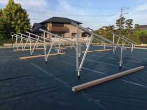 China 4500MM Ground Mount PV Solar Rack wholesale