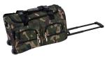 Camouflage Waterproof Duffel Bag With Wheels , Rolling Duffle Bag Luggage