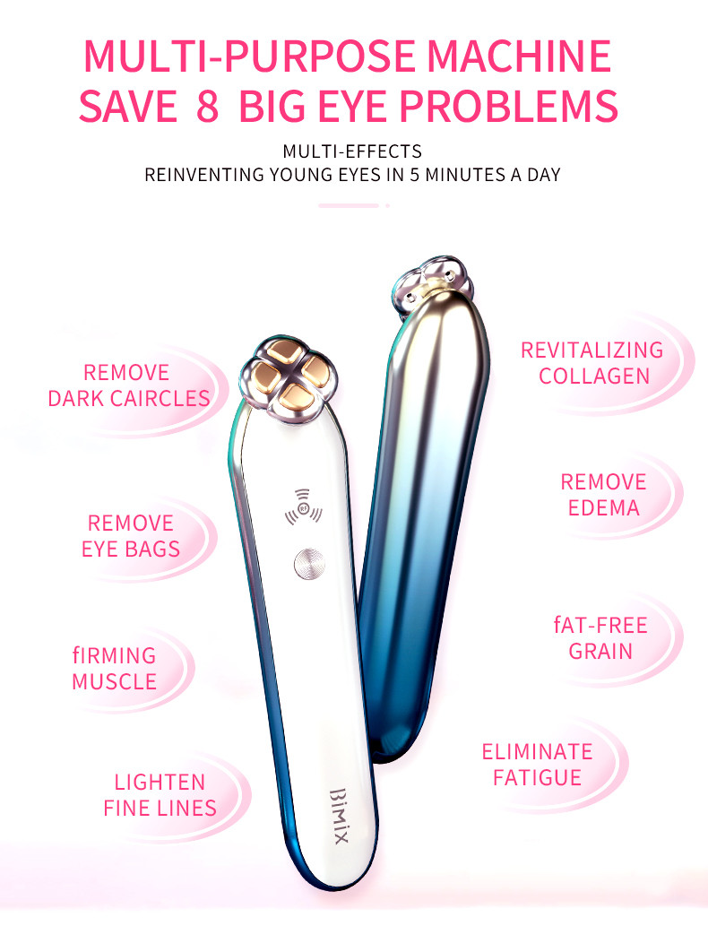 FCC Wrinkle Removal Electronic Vibration Eye Massager Pen