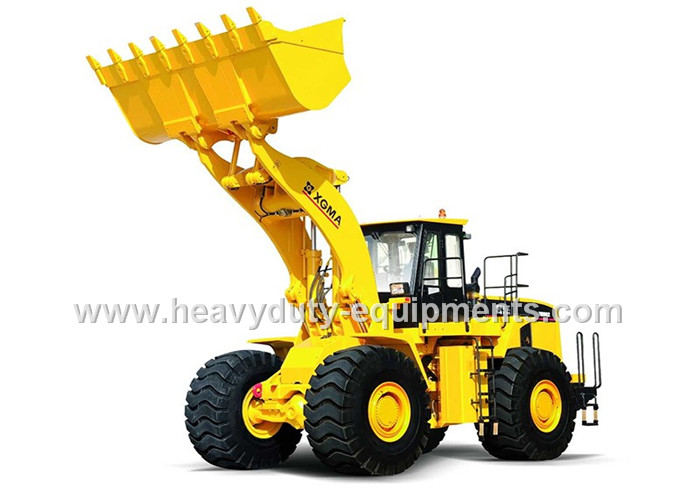 XGMA XG962H 3.5m3 wheel loader with 18500kg operating weight, ROPS cab option
