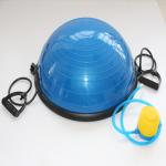 58cm Yoga ABS Balance Training Equipments Anti Burst Massage Blue Exercise Half