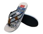 Print Outdoor Sports Men Eva Flip Flop Slippers TPR Combo Slipper