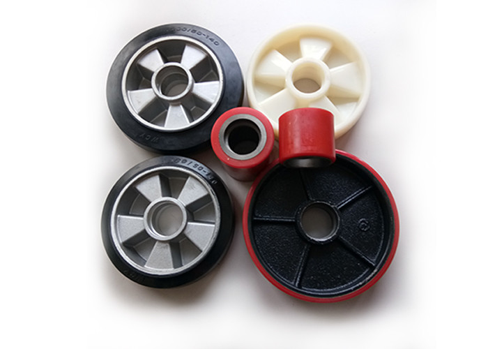 Pu Polyurethane Forklift Wheels Bearing 5 Ton Forklift Spare Parts