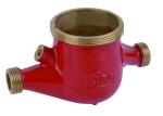 Brass Water Meter Accessories , Housing Water Meter Body DN15mm - 50mm