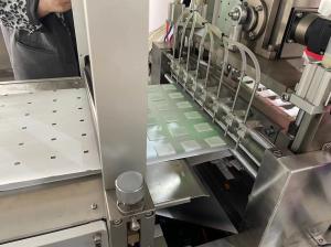 China High Speed Medical Automatic Alcohol Cotton Swab Prep Pad Packaging Making Machine wholesale