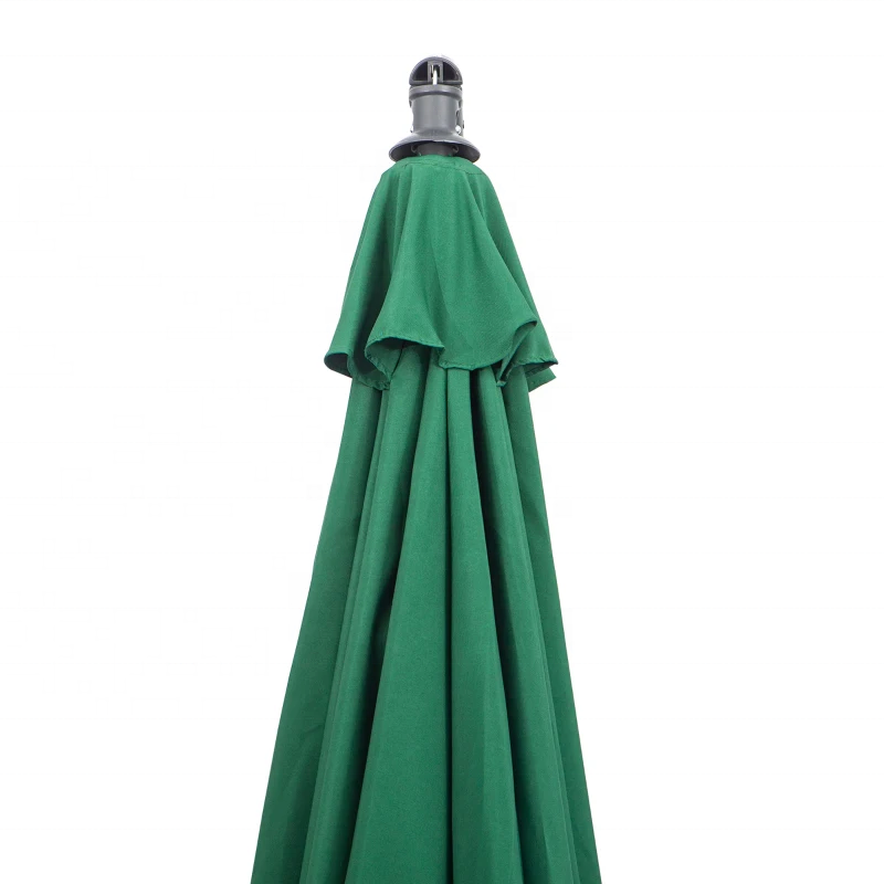 Green Sun Garden Umbrella OEM Rectangular Cantilever Parasol