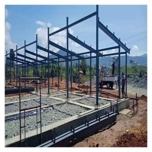 Q235 Galvanized Steel Structure Steel Frame With Sustainable And Recyclable