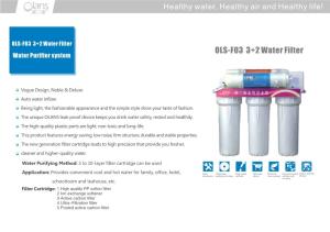 China Direct drinking faucet water source water purifier, top mineral alkaline UF home water purifier OSL-F03 wholesale