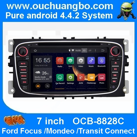 Ouchuangbo Auto Stereo DVD Player Ford Focus /Mondeo /Transit Connect android 4.4 OS