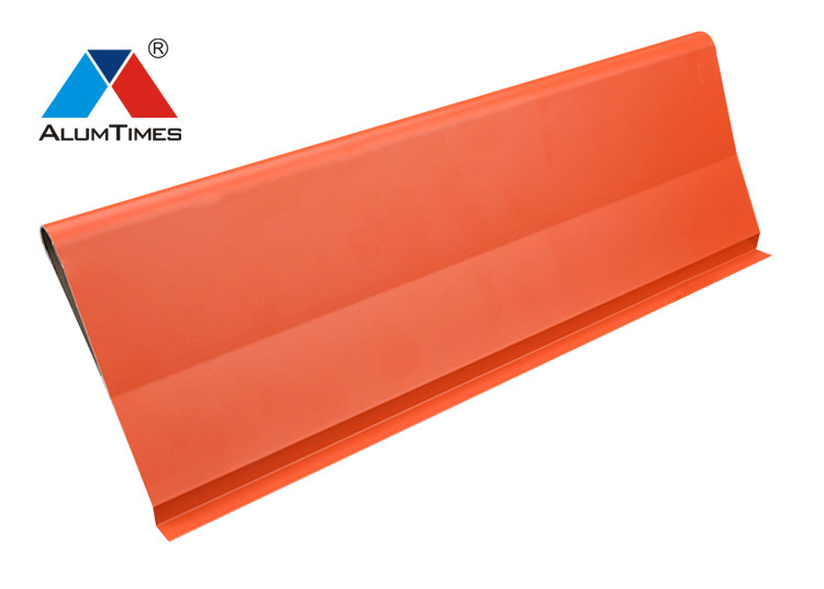 Wooden Grain Aluminum Baffle Ceiling System With ISO9001 Certificate