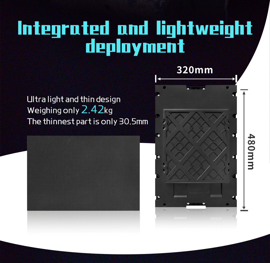 Full Color LED Advertising Displays Led Digital Billboard Size 320 x 480 mm