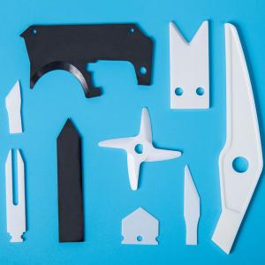 China High Mechanical Strength Alumina Ceramic Blade Components wholesale