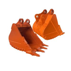 China 0.25-4.5cbm Heavy Duty Rock Bucket For Komatsu Excavators Heavy Equipment wholesale