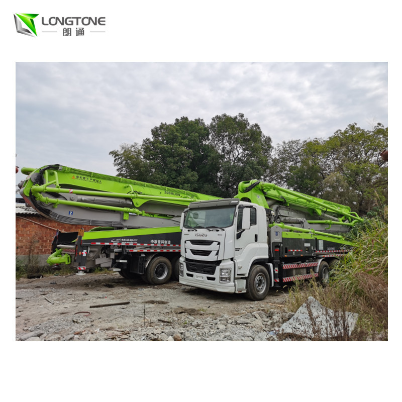 Second Hand Putzmeister Concrete Pump Truck With 37/42/52m Pump