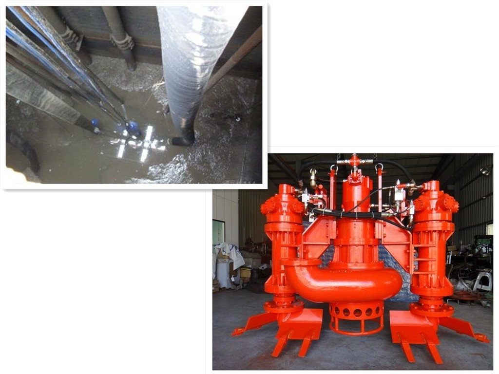 Industrial Electrical Submersible Slurry Pump With Anti Abrasive Material 50hz / 60hz