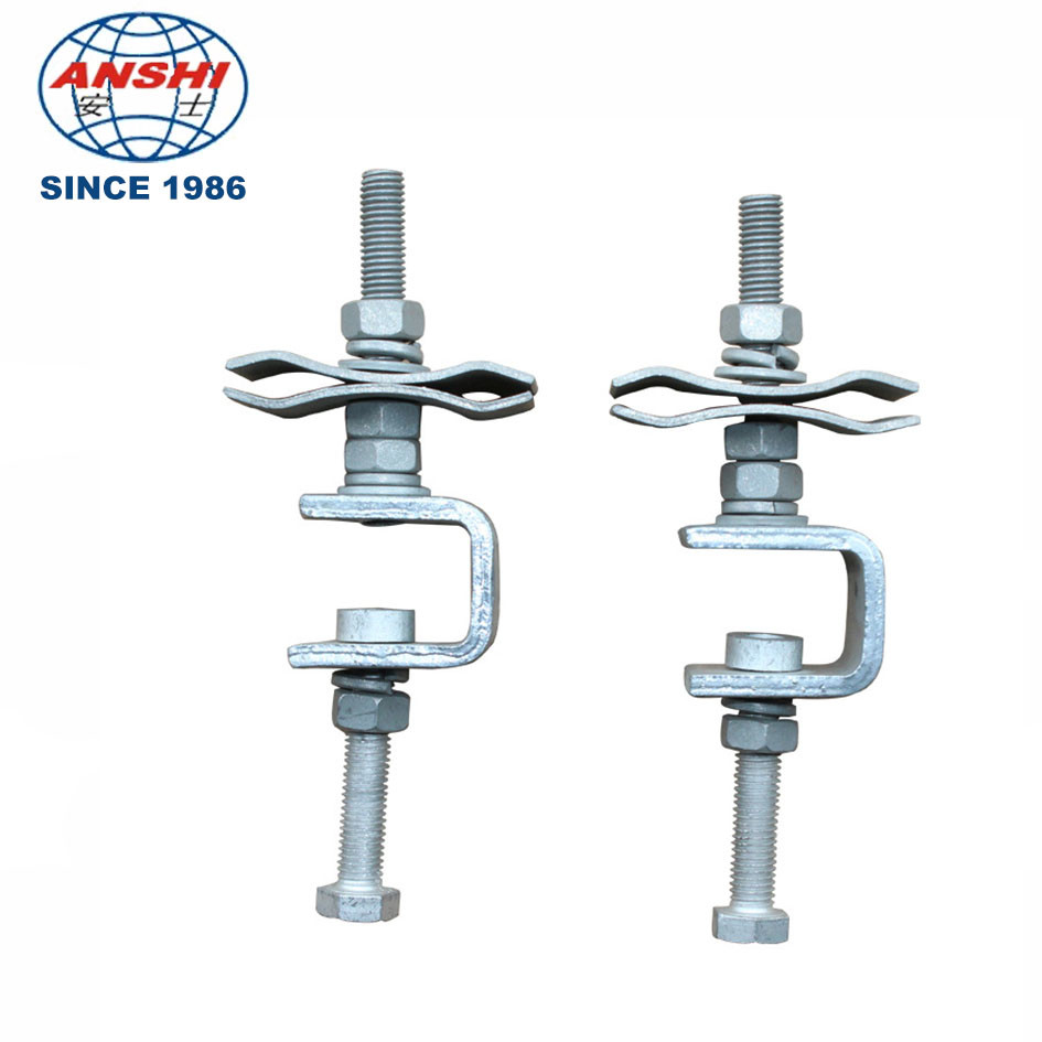 OPGW down lead clamp ADSS optical cable down lead suspension rod tower