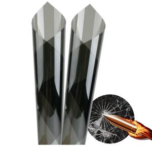 China Transparent Tint Film Bullet / Explosion Proof Safety Glass Protective Film wholesale