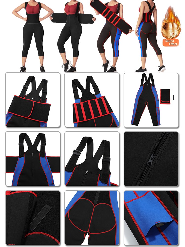 High Waist Fitness Leggings Bodysuits for Women Custom Logo Slim Shapers by HEXIN 2021