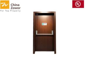 China Single Swing 70 mm/ 90 mins/ 40 dB Soundproof Steel Insulate Fire Door wholesale