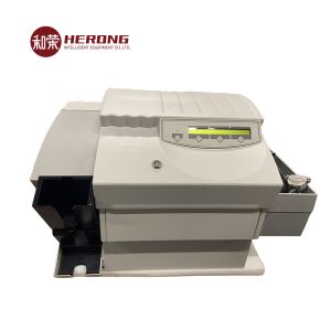 Desktop Card Embossing System Datacard Embosser 2 Line LCD Display