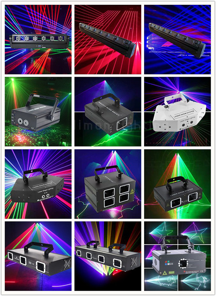 500mW RGB Full Color Mini Animation Laser Light for Performing Arts Bar Night Club