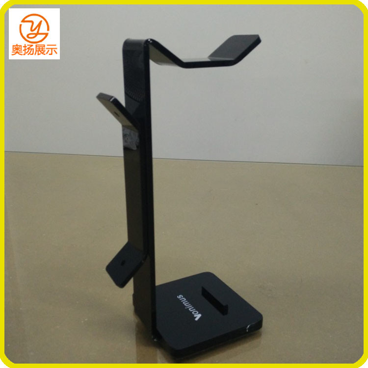 Popular customized acrylic earphone display headphone display stand