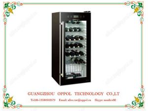 China OP-401 Wine Storage Cooler Six Layers Shelf Freezer Wine Display Fridge wholesale