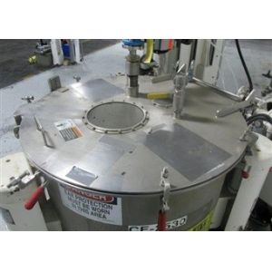 PSF800 Solid Liquid Sedimentation Plate Basket Centrifuge 800 Drum Diameter