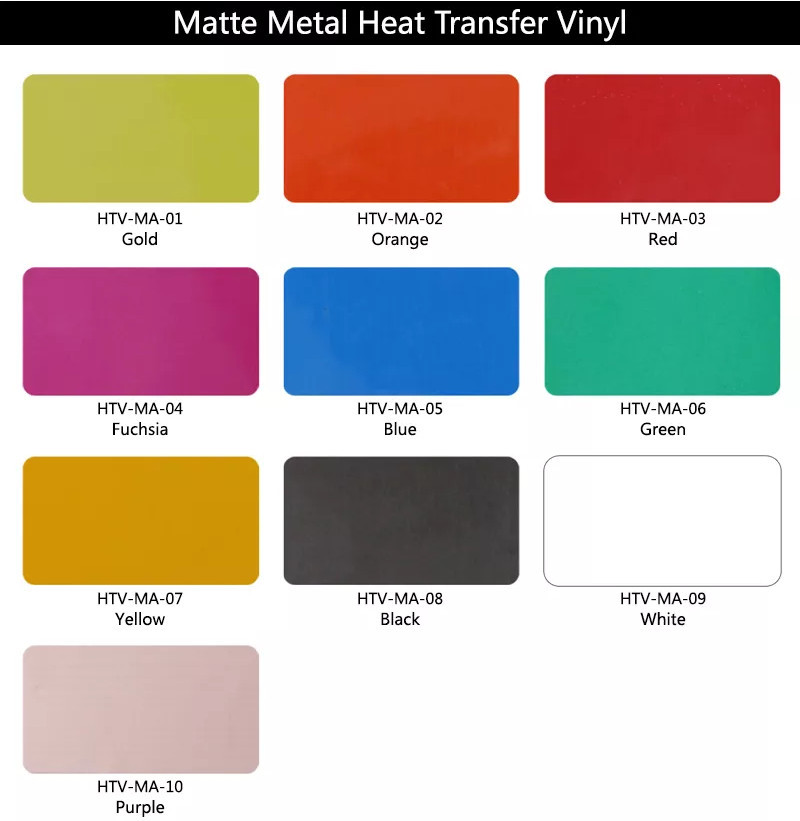 Flexible Deco Metallic Reflective Heat Transfer Film HTV For Fabrics