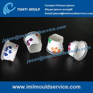 China manufacture excellent quality 250g IML buckets and IML Containers mould wholesale