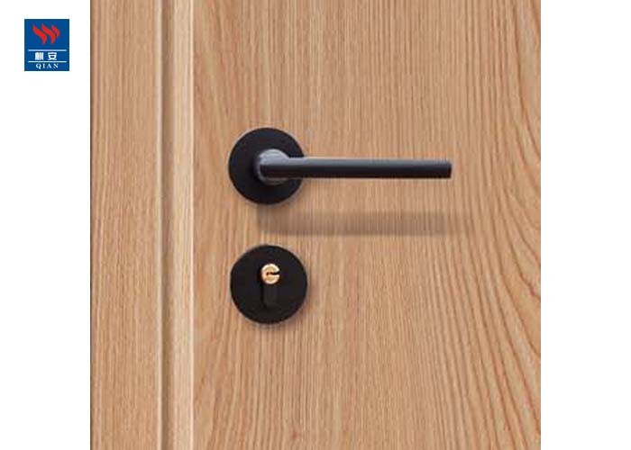 Eco Friendly Wood Polish Streak Wooden Door Elegant Wpc Wood Door For Bathroom