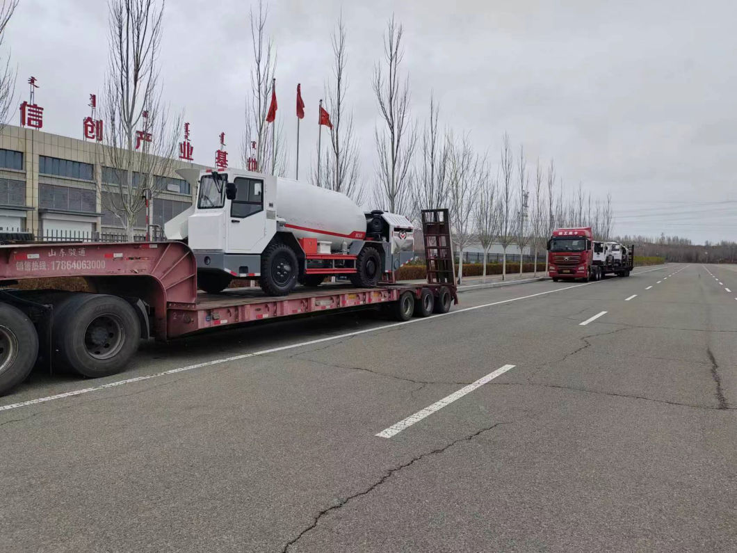 Made in China Underground Coal Mining Machinery 5cbm Concrete Mixer Truck for Sale